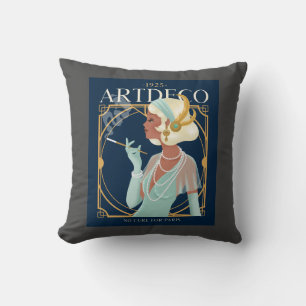 Art Deco 1925 Kissen