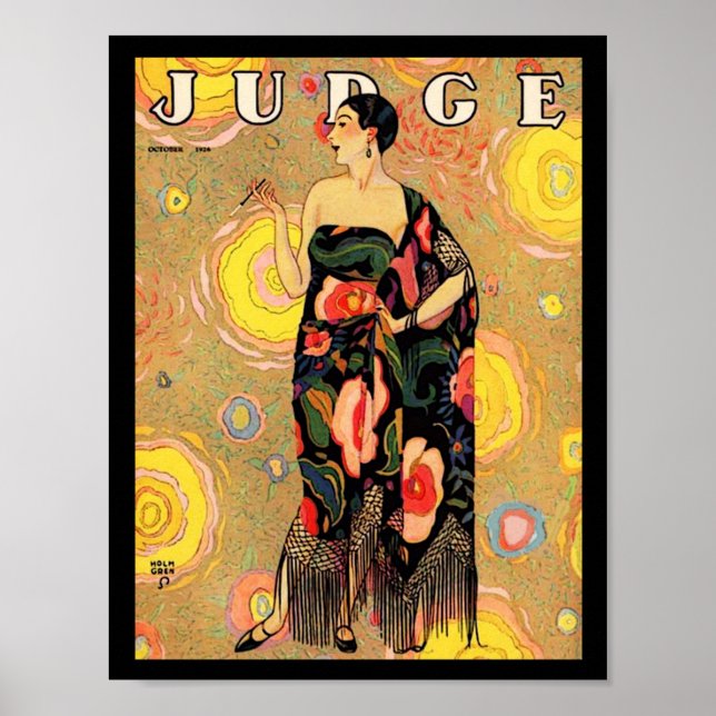 Art Deco 1926 Judge Magazine Poster (Vorne)