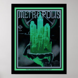 Art Deco 1927 "Metropolis" Poster