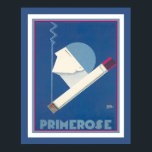Art Deco 1930 Primrose Zigarettenanzeige Poster<br><div class="desc">Einzigartig,  Art Deco,  Werbung für Primrose Zigaretten-ca. 1930 16x20 hier gezeigt.</div>