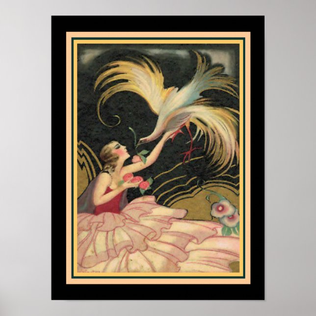Art Deco 1931 Chiostri Print Poster (Vorne)