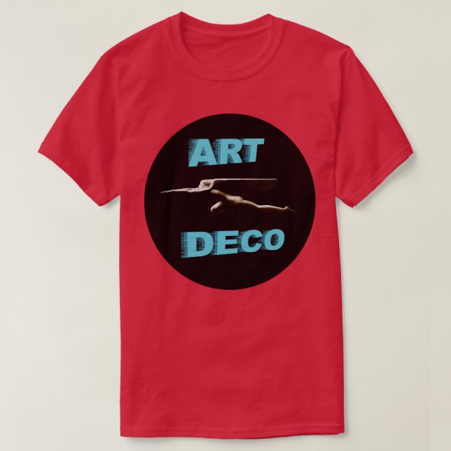 Art Deco 1 T-Shirt (Design vorne)