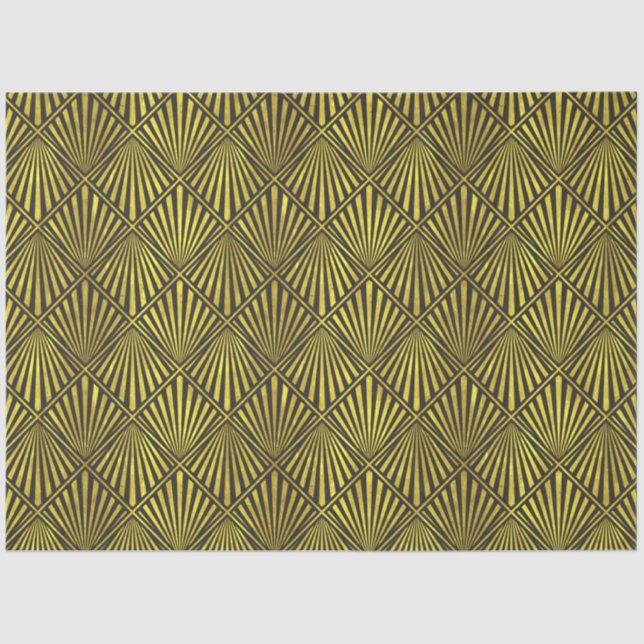 Art Deco 1a Tissue Seidenpapier (Vorderseite)