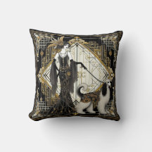 Art Deco 200 Elegante Frauen und Hunde