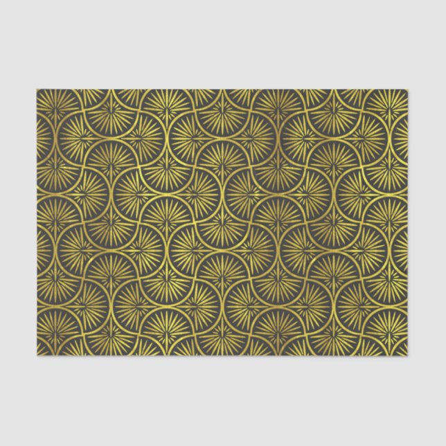 Art Deco 2 Tissue Paper Seidenpapier (Vorderseite)