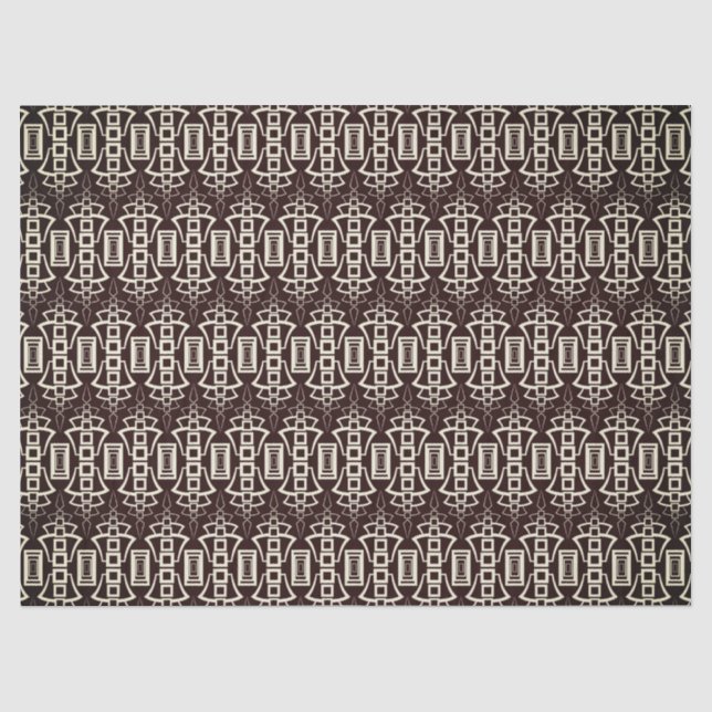 Art Deco 2 Tissue-Papier Seidenpapier (Vorderseite)