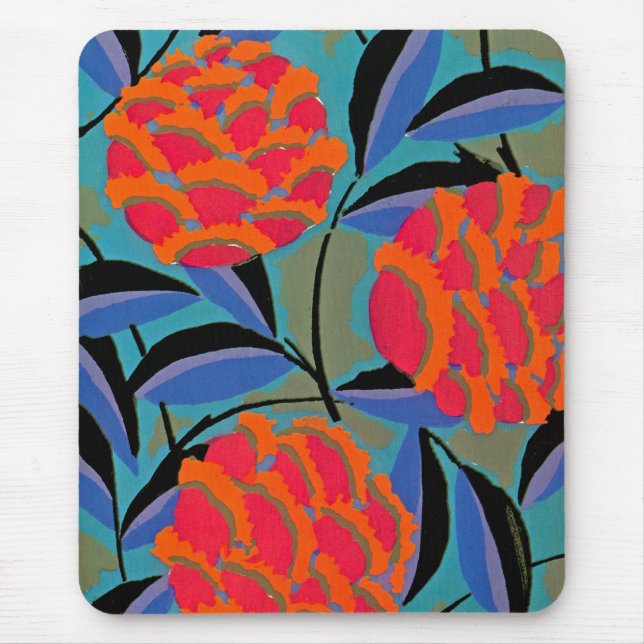 Art Deco #2 von Seguy im Emporio Moffa Mousepad (Vorne)