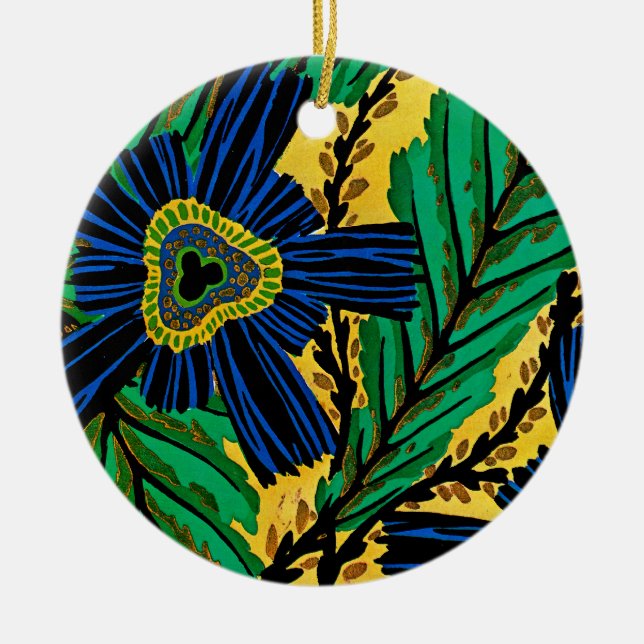 Art Deco #3 von Seguy im Emporio Moffa Keramikornament (Vorne)