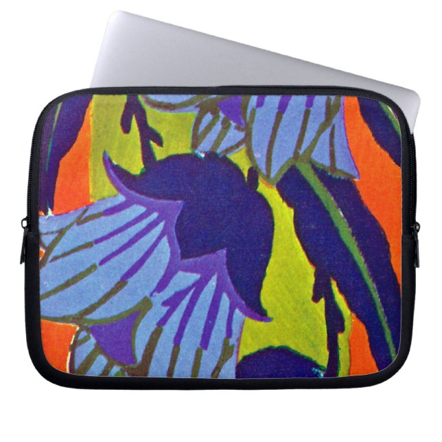 Art Deco #4 von Seguy im Emporio Moffa Laptopschutzhülle (Vorderseite)