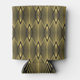 Art Deco, abstrakt, geometrischer Hintergrund. Dosenkühler