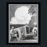 Art Deco, Alex Kow, Grand Prix 1929 Poster<br><div class="desc">Art Deco,  Alex Kow,  Plakat produziert für den Großen Preis von 1929.</div>