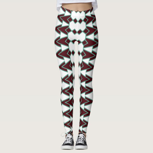 Art Deco Arrows Leggings (Vorderseite)