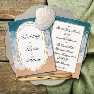 Art Deco Art Nouveau Florenz Einladung