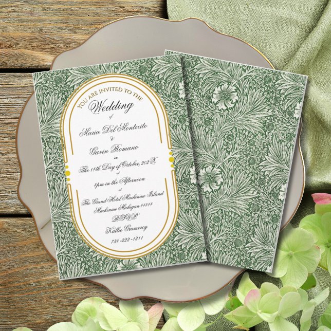 Art Deco Art Nouveau Frische Pasta machen Einladung (Von Creator hochgeladen)