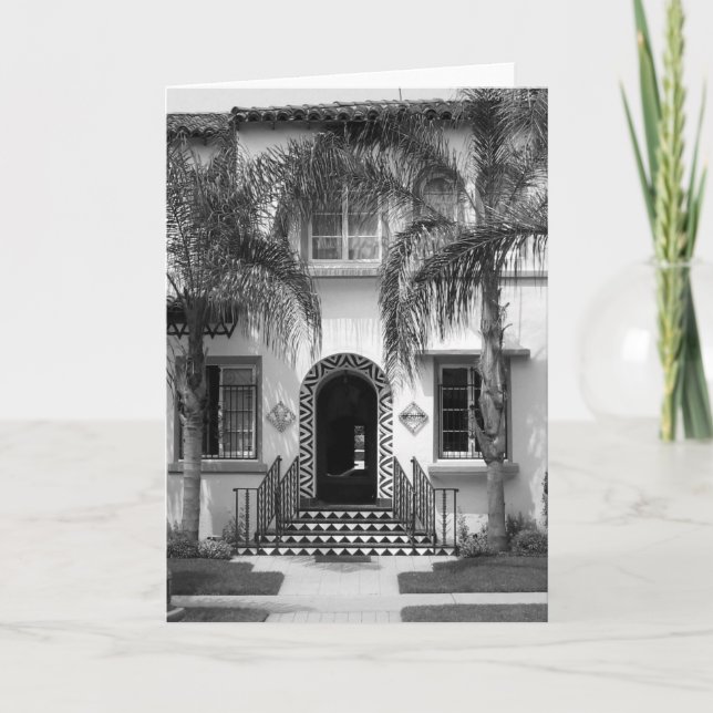 ART DECO auf COCHRAN Karte (Vorderseite)