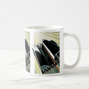 Art Deco Automobile Tasse