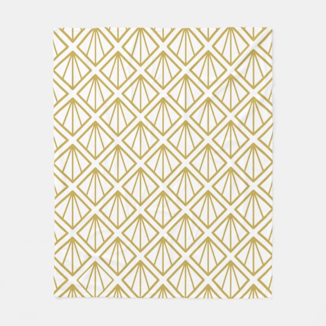Art deco background.art,deco,pattern,graphic desig fleecedecke (Vorderseite)