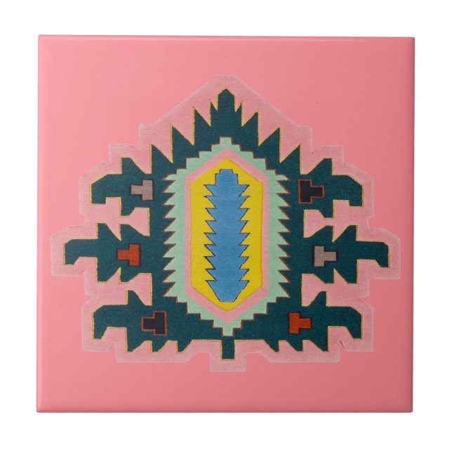 Art Deco Backsplash Fliese (Vorderseite)