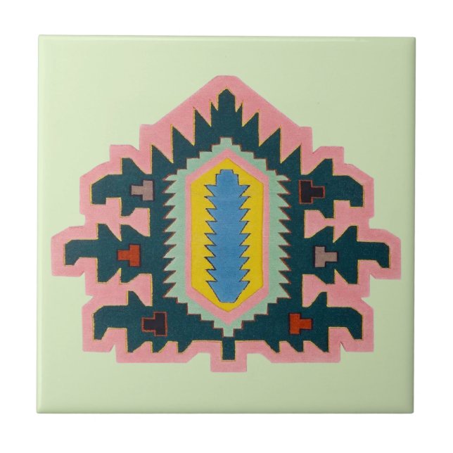 Art Deco Backsplash Fliese (Vorderseite)
