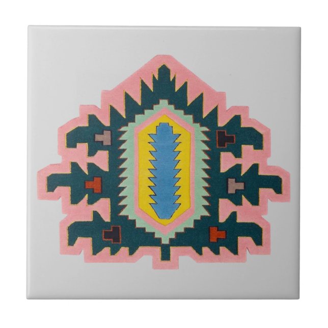 Art Deco Backsplash Fliese (Vorderseite)
