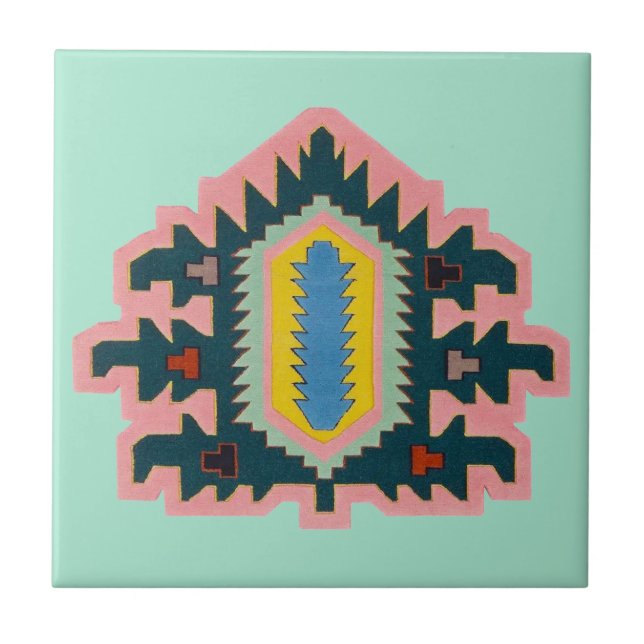 Art Deco Backsplash Fliese (Vorderseite)