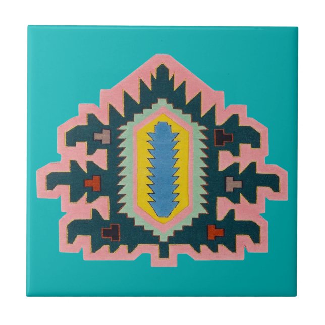 Art Deco Backsplash Fliese (Vorderseite)