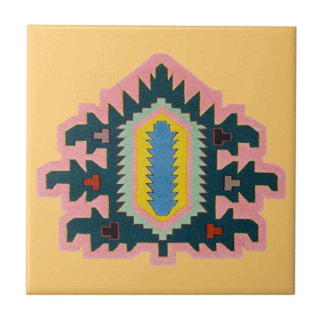 Art Deco Backsplash Fliese (Vorderseite)