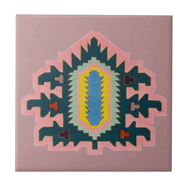 Art Deco Backsplash Fliese (Vorderseite)