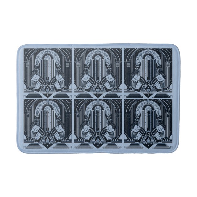 Art Deco Badematte (Vorderseite)