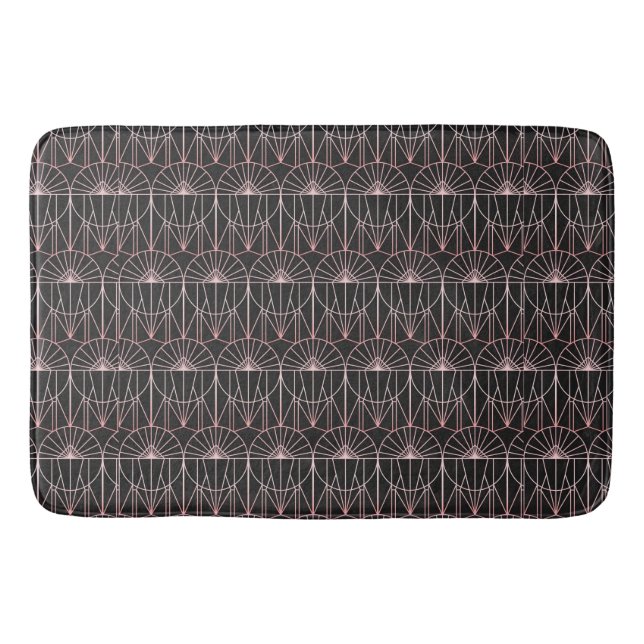 Art Deco Badematte (Vorderseite)