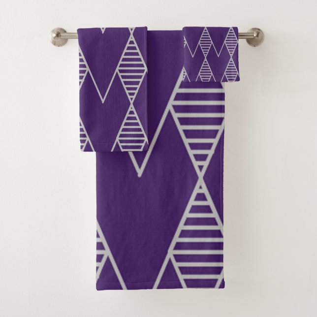 Art Deco Badhandtuch Set (Insitu)