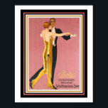Art Deco "Bally Chausures" Poster 16 x 20<br><div class="desc">Schönes Vintag, Art Deco, Werbung für Bally Chaussure. Poster misst 16 x 20 Joco Studio.</div>