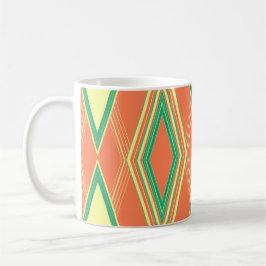 Art Deco Beach Colour Kaffee Tasse