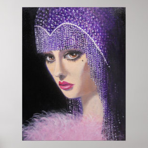 ART DECO BEAUTY POSTER