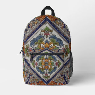 Art Deco Bedruckter Rucksack