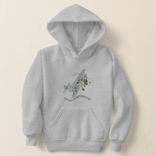 Art Deco Bi-Flugzeug - lass deine Fantasie. Hoodie