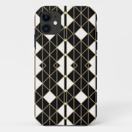 Art Deco Black and Gold Geometric luxury Case-Mate iPhone Hülle
