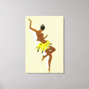 Art Deco   Black Thunder von Paul Colin Leinwanddruck