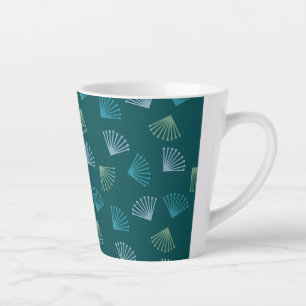 Art-Deco-Blätter Milchtasse