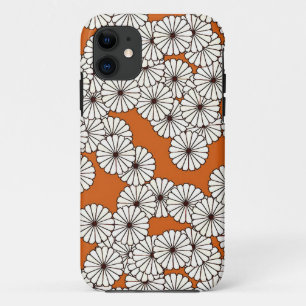Art-Deco-Blume iPhone 11 Hülle