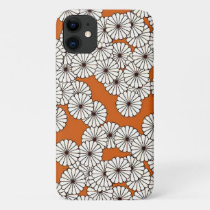 Art-Deco-Blume iPhone 11 Hülle
