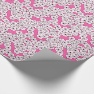 Art-Deco-Blume Geschenkpapier