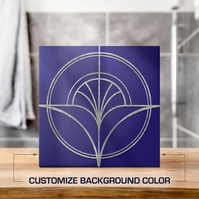 Art Deco Blume Lüfterlinienform - Hintergründe änd Fliese (Von Creator hochgeladen)