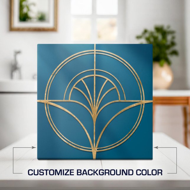 Art Deco Blume Lüfterlinienform - Hintergründe änd Fliese (Von Creator hochgeladen)