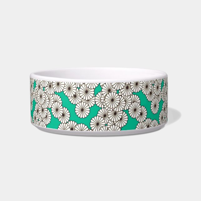 Art-Déco-Blume Napf (Links)