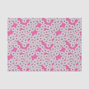 Art-Deco-Blume Seidenpapier