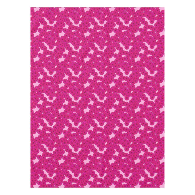 Art-Deco-Blume Tischdecke (Vorderseite)