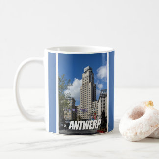 Art Deco Boerentoren-Stadtbild, Antwerpen Kaffeetasse