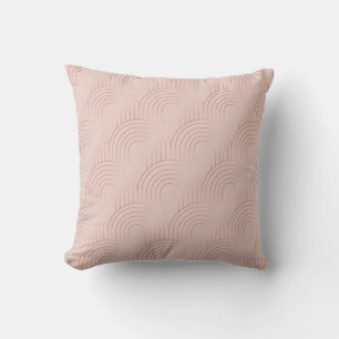 Art Deco Bögen Elegante moderne Vintage-Schale Kissen