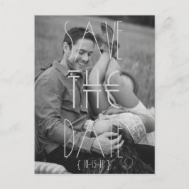 Art Deco | BOHEMISCH | SAVE THE DATE Ankündigungspostkarte